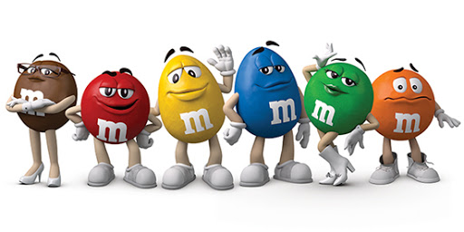 M&Ms characters